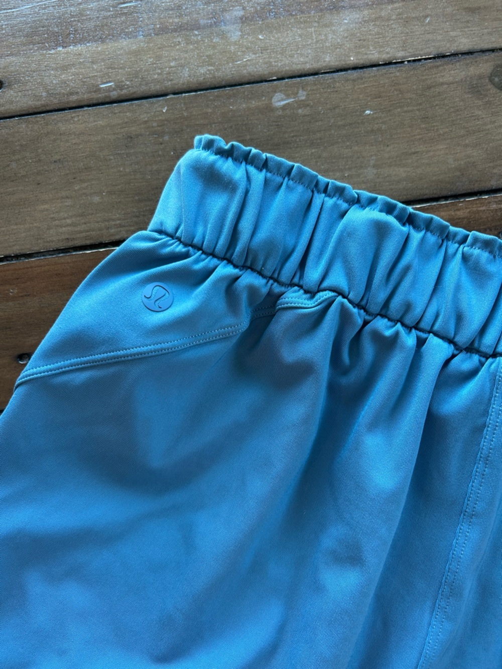 Lululemon Stretch Pull On High Rise Blue Jogger Pants 6 - Picture 9 of 12
